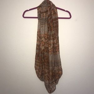 Lightweight infinity scarf